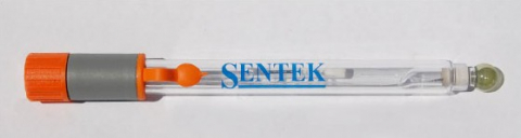 P15/S7 üvegtestű pH elektród alacsony vezetőképességű oldatok vizsgálatához