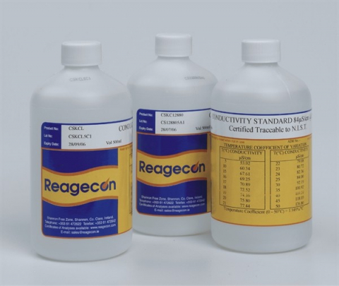 Vezetőképesség standard 1413 mikroSiemens/cm, 500 ml