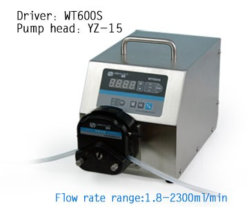 WT600S perisztaltikus pumpa