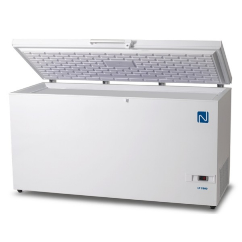 495 literes, -30°C - -60°C hőmérséklet tartományú, fekvő laboratóriumi fagyasztó szekrény