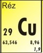 Réz ICP standard, 2-5% HNO3 mátrixban, 1 000ug/l, 500ml