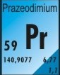 Prazeodímium ICP standard, 5% HCl mátrixban, 1 000ug/l, 500ml