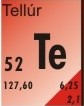 Tellúr ICP standard, 20% HCl mátrixban, 1 000ug/l, 500ml