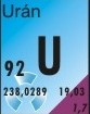 Urán ICP standard, 2-5% HNO3 mátrixban, 10 000ug/l, 100ml